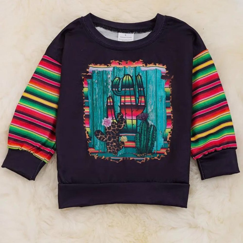 Kids Serape Printed Shirt